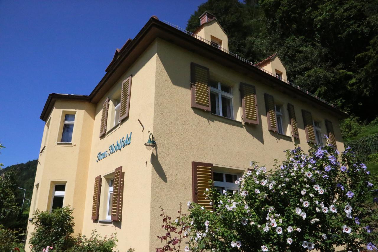 Haus Hohlfeld Apartamento Bad Schandau Exterior foto